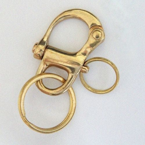 Vintage Brass Keychain Holders