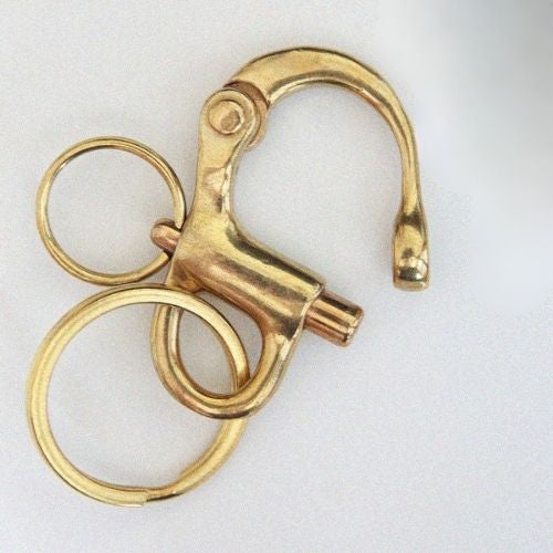 Vintage Brass Keychain Holders