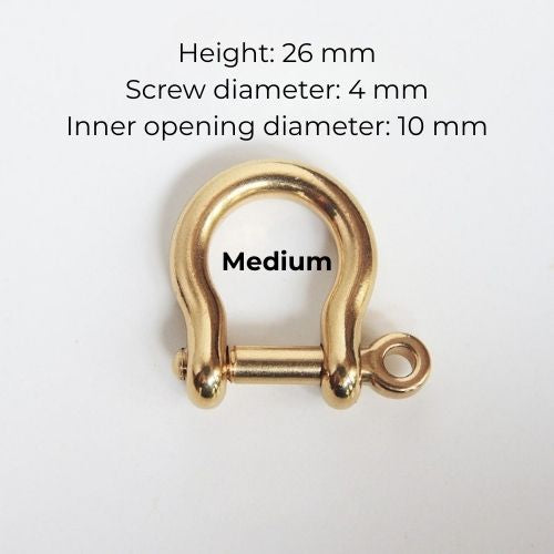 Vintage Brass Keychain Holders