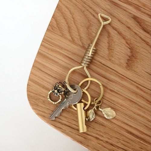 Vintage Brass Keychain Holders