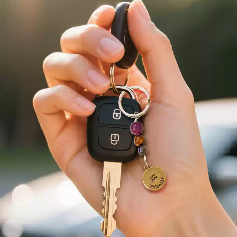 Zodiac Energy Keychain