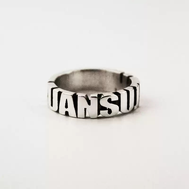 Silvora Name Rings